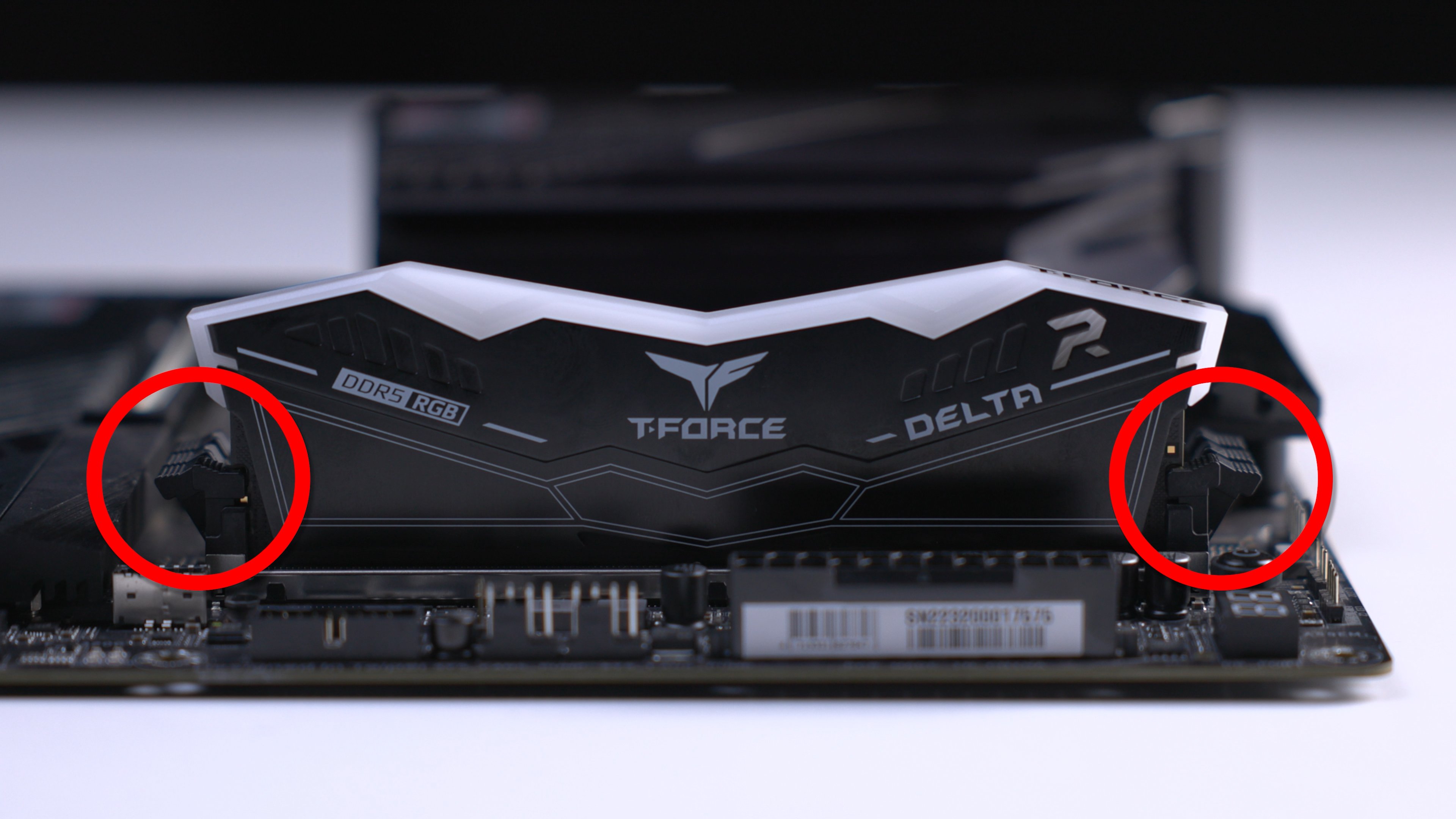 RAM clip identification diagram